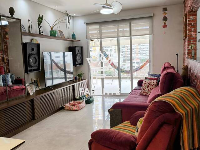 #3221 - Apartamento para Locação em Santos - SP - 1